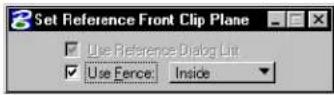 Bentley MicroStation V8 - Define Reference Front Clipping Plane - 3
