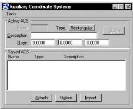 Bentley MicroStation V8 - Using Auxiliary Coordinate Systems - 5