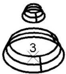 Bentley MicroStation V8 - To split a surface - 2