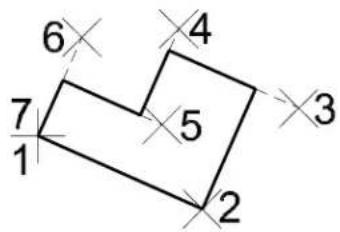 Bentley MicroStation V8 - To place an orthogonal shape - 1