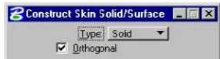 Bentley MicroStation V8 - Construct Skin Solid/Surface - 3