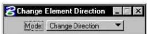 Bentley MicroStation V8 - Change Element Direction - 3
