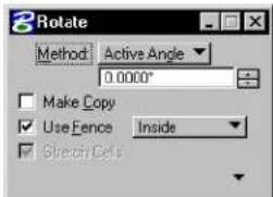 Bentley MicroStation V8 - Rotate - 3