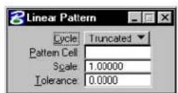 Bentley MicroStation V8 - Linear Pattern - 4