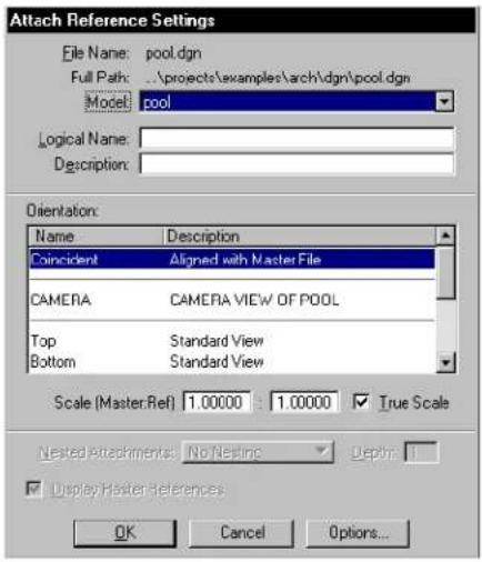 Bentley MicroStation V8 - Toattachareferenceusingasavedview - 1
