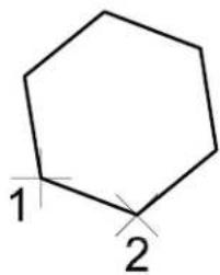 Bentley MicroStation V8 - To place a polygon by defining an edge - 1