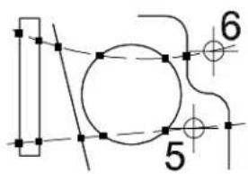 Bentley MicroStation V8 - Alternative method — To trim (or extend) multiple elements - 2