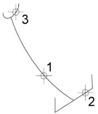 Bentley MicroStation V8 - To construct a B-spline surface by skin - 1