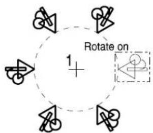 Bentley MicroStation V8 - Alternative method — To create a polar array - 4