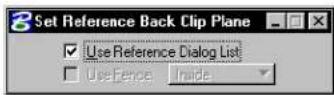 Bentley MicroStation V8 - Define Reference Back Clipping Plane - 3