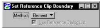 Bentley MicroStation V8 - Set Reference Clipping Mask - 3