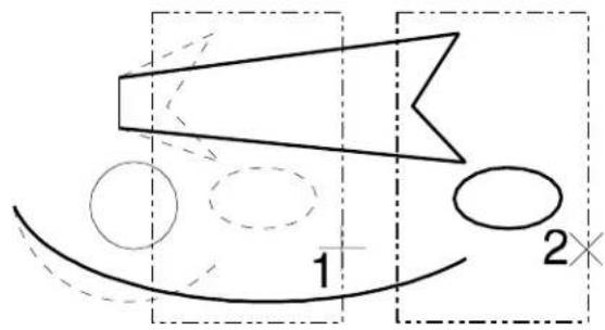 Bentley MicroStation V8 - To stretch segment of element that overlap the reference - 1