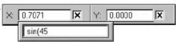 Bentley MicroStation V8 - Advanced uses of the pop-up calculator - 1