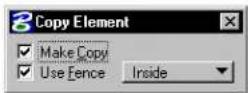 Bentley MicroStation V8 - Specifying which elements are in the fence contents - 3