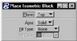 Bentley MicroStation V8 - Place Isometric Block - 3
