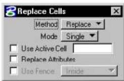 Bentley MicroStation V8 - To replace cells individually or globally - 1