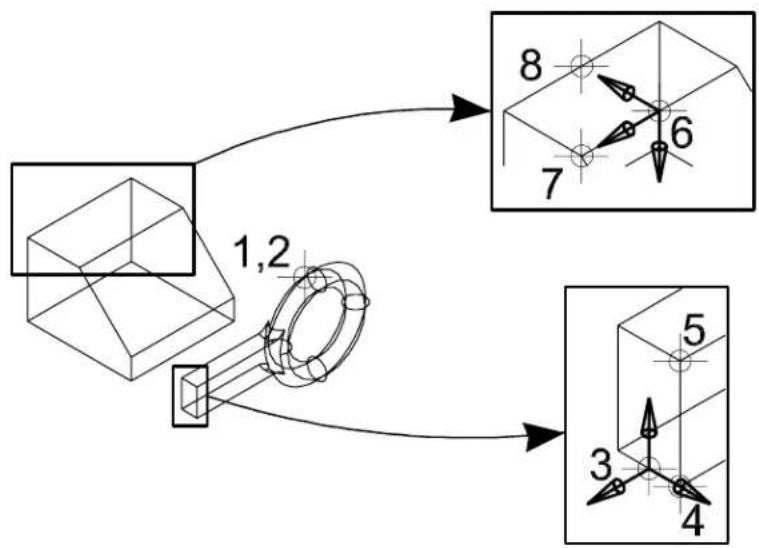 Bentley MicroStation V8 - To align the faces of two elements without using AccuDraw - 1