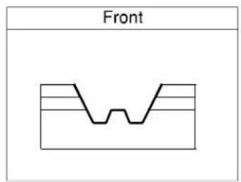 Bentley MicroStation V8 - To create a cut in a solid using an element as the profile - 8