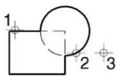 Bentley MicroStation V8 - To construct a complete share of them in the intersection or union of elements - 2