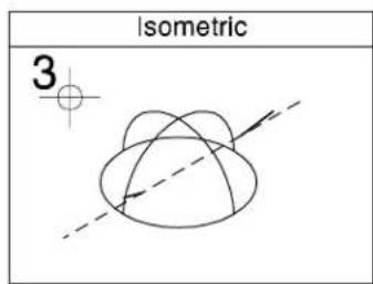 Bentley MicroStation V8 - To construct points and surface normals at the intersection of a line with a solid - 3