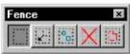 Bentley MicroStation V8 - Place Fence - 2