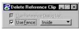 Bentley MicroStation V8 - Delete Reference Clipping Mask(s) - 3