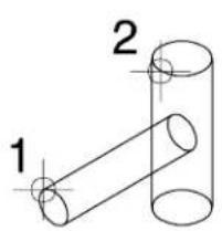 Bentley MicroStation V8 - To place a fillet between two surfaces - 2
