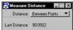 Bentley MicroStation V8 - Measure Distance - 3