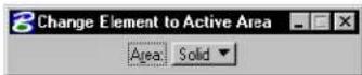 Bentley MicroStation V8 - Change Element to Active Area - 3