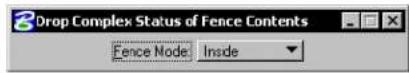 Bentley MicroStation V8 - Drop Complex Status of Fence Contents - 3