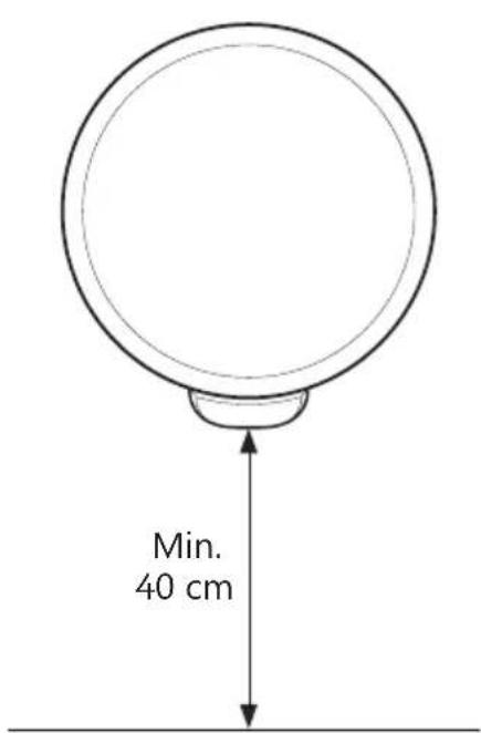 OSO Saga Xpress SX 300 l - Requirements for installation location and positioning - 1