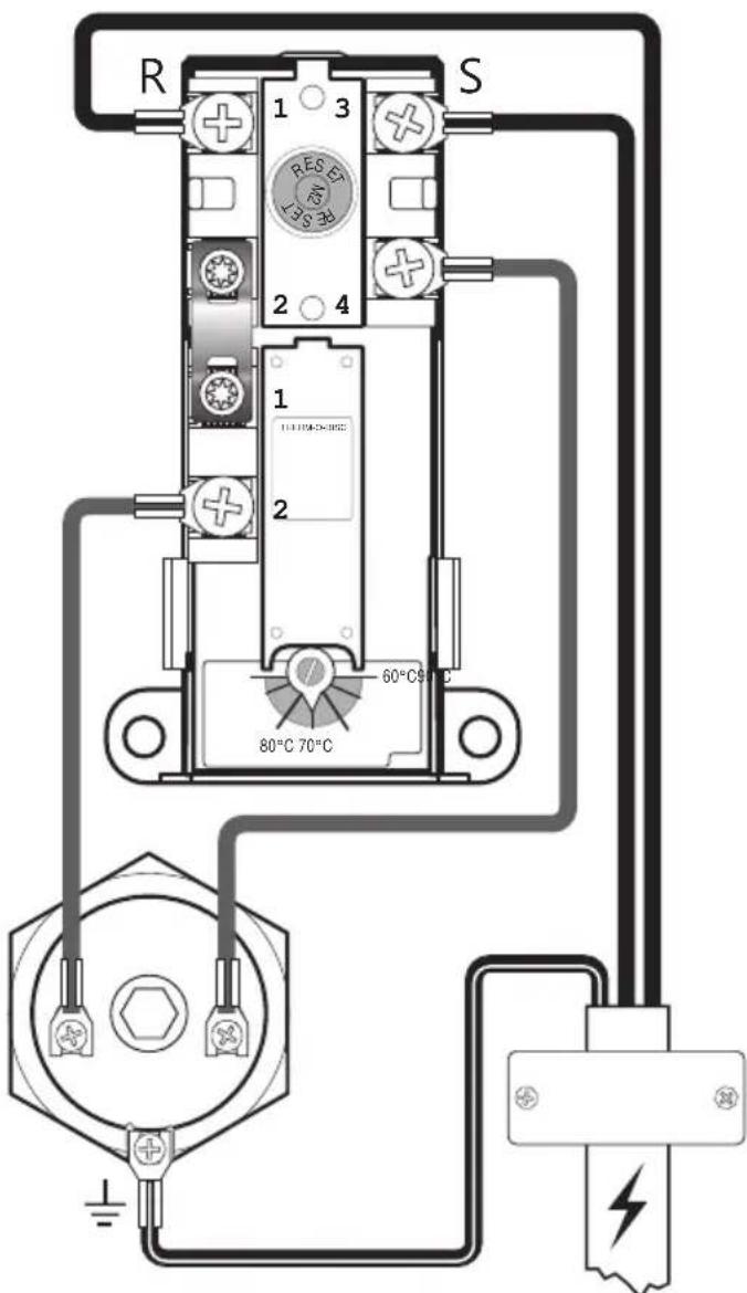 OSO Delta Inox DI 200 l - 3.6Elektrischeinstallatie - 1