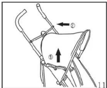 BabyGO Speedo - Buggy / babakocsi Használatiutasítás - 11