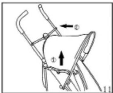 BabyGO Jumper - Buggy / babakocsi Használati utasítás - 10