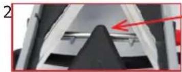 de Buyer Viper - 3- Montage van het plateau om ringen/plakken te snijden - 4