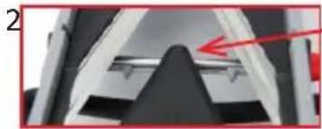 de Buyer Viper - Einsetzen der Schneidplatte - 4