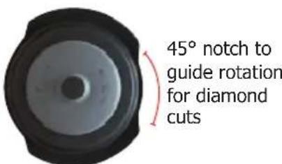 de Buyer Viper - Diamond cut - 2