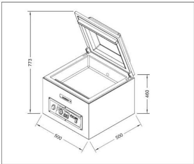 Sammic V426 T - Congeração de produits embalados em vacuo - 4