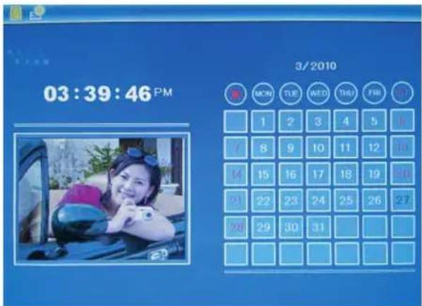 BRAUN DigiFrame 7040 - Calendario - 1