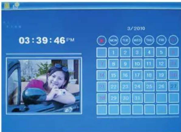 BRAUN DigiFrame 7040 - Calendrier - 1