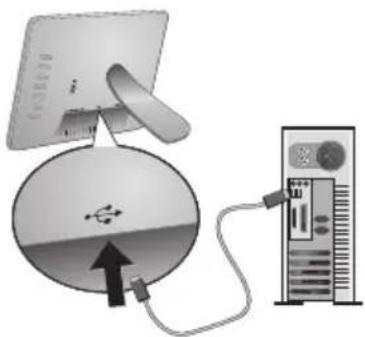 AGFA AF 5076MS - Conectare cablu de rețea - 4