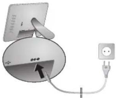 AGFA AF 5076MS - Netzkabel anschließen - 2