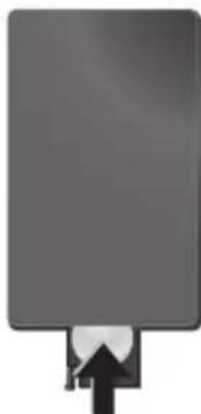 AGFA AF 5076MS - Instalowanie lub wymiana baterii w pilocie - 3