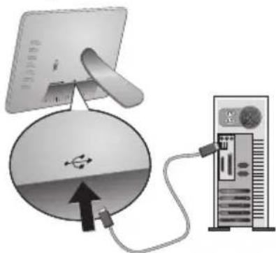 AGFA AF 5076MS - Brancher le câble d'alimentation - 4