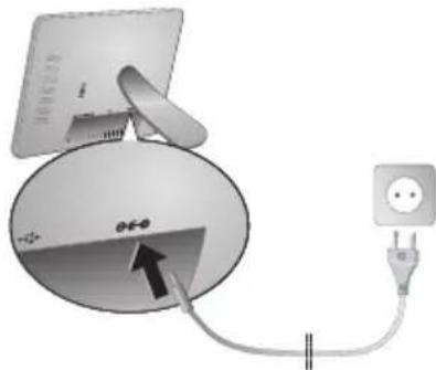 AGFA AF 5076MS - Conectar el cable de alimentación - 2