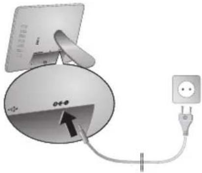 AGFA AF 5076MS - Anslutning av nätsladd - 2