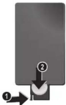 AGFA AF 5076MS - Установка или замена батареек в ПДУ - 1