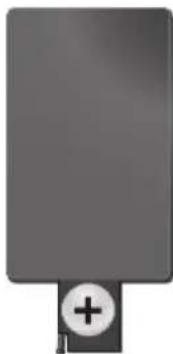 AGFA AF 5076MS - Inserimento o sostituzione della batteria del telecomando - 2