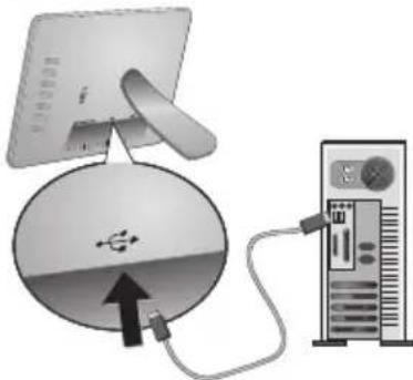 AGFA AF 5076MS - Csatlakoztatás számítógéphez - 2