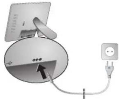 AGFA AF 5076MS - Collegamento del cavo di alimentazione - 2